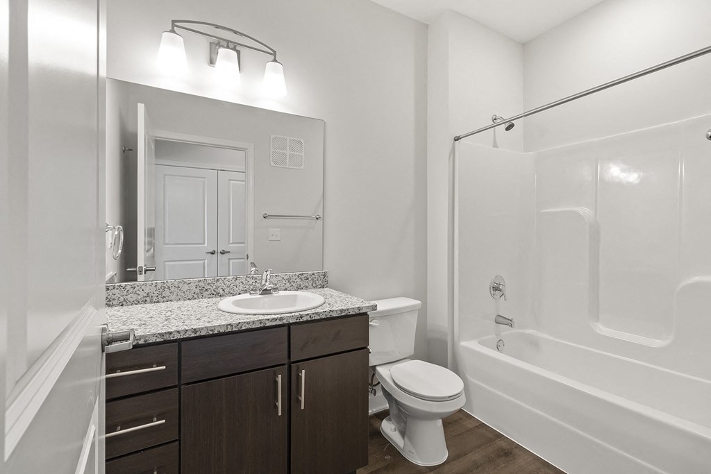 Large one and two bedroom apartment homes at Page Living at Pinnacle Hills in Rogers, AR