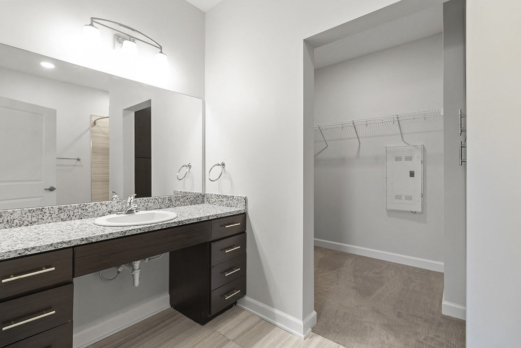 Large one and two bedroom apartment homes at Page Living at Pinnacle Hills in Rogers, AR