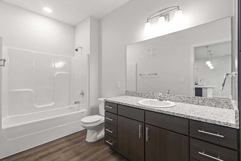 Large one and two bedroom apartment homes at Page Living at Pinnacle Hills in Rogers, AR