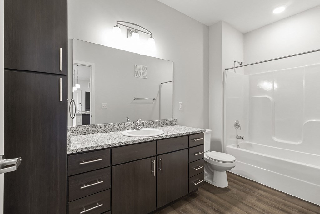 Large one and two bedroom apartment homes at Page Living at Pinnacle Hills in Rogers, AR