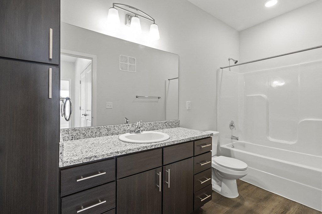 Large one and two bedroom apartment homes at Page Living at Pinnacle Hills in Rogers, AR