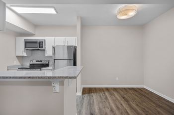 Plank Flooring at Parham Pointe Apartments in Little Rock, AR