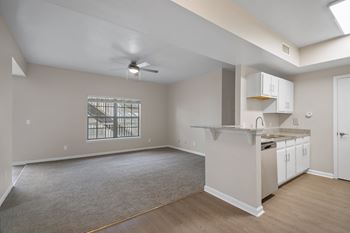 Plank Flooring at Parham Pointe Apartments in Little Rock, AR
