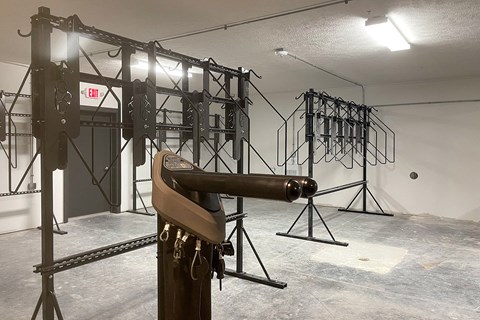 Bike storage at Park125 in Omaha, NE