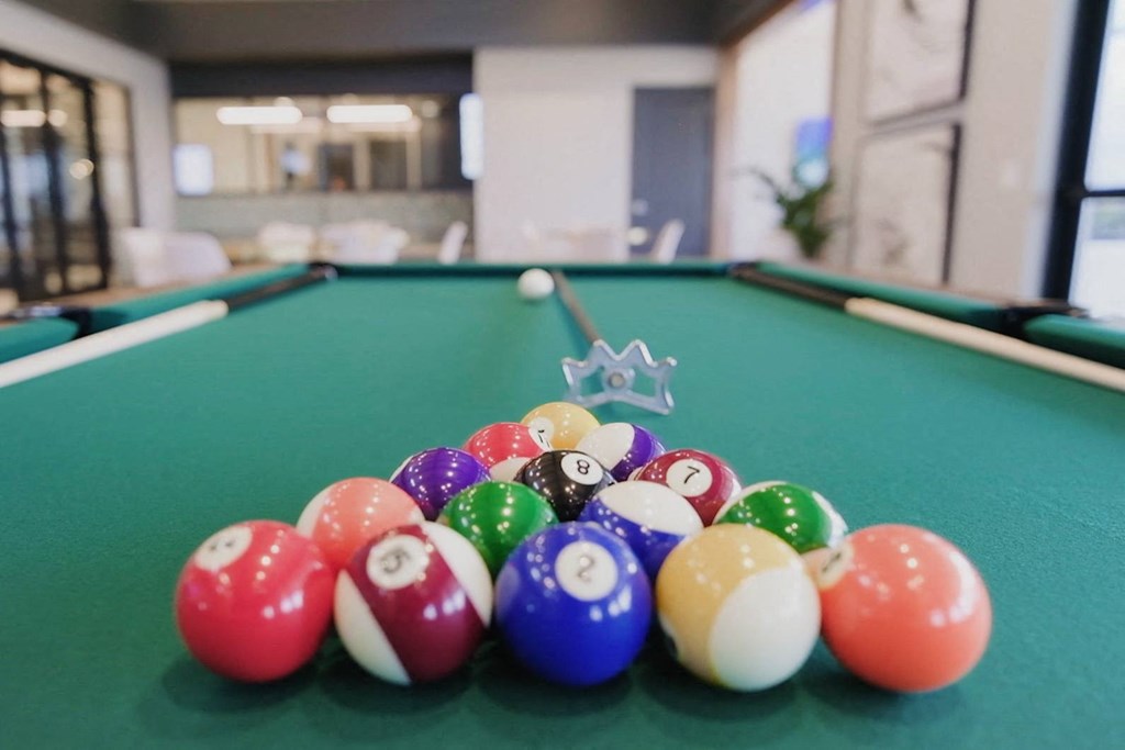 Community clubhouse interior at Park125 West Dodge in Omaha, NE