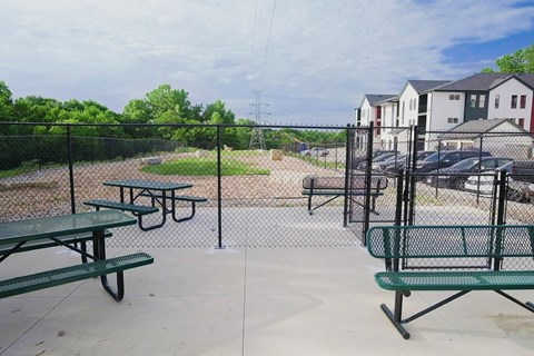 Pet park at Park125 in Omaha, NE