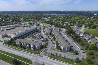 Property aerial at Park West in Omaha, NE