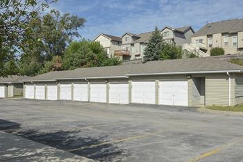 Garages at Park West in Omaha, NE
