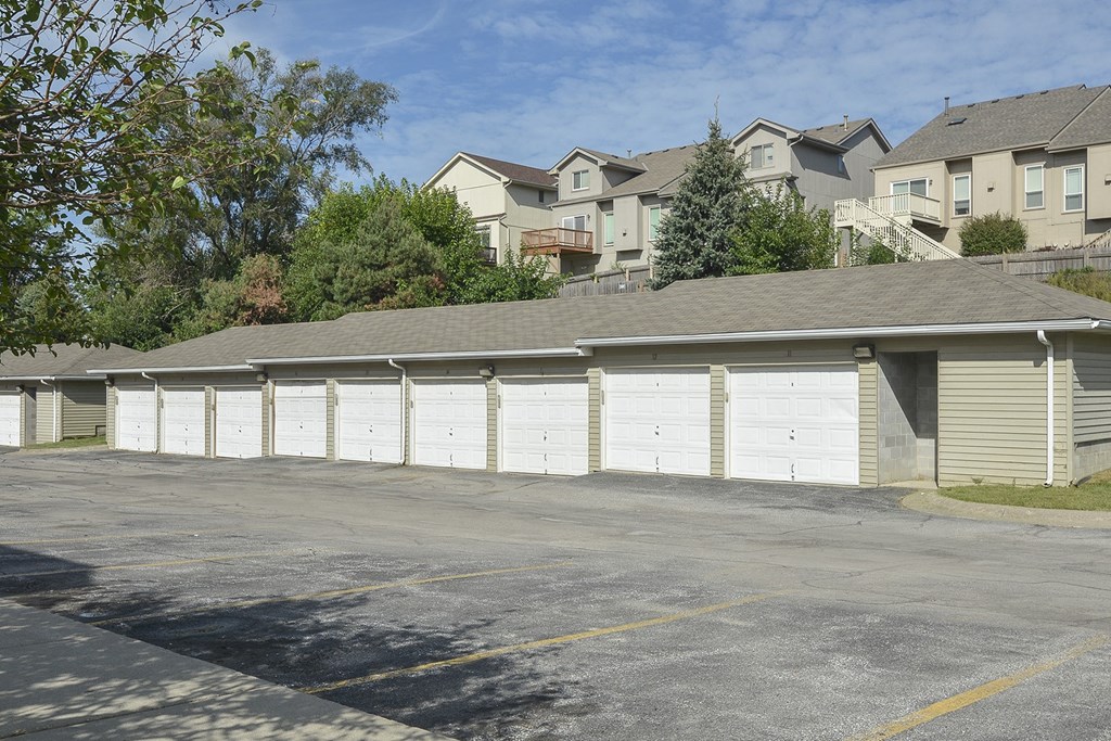 Garages available at Park West in Omaha, NE