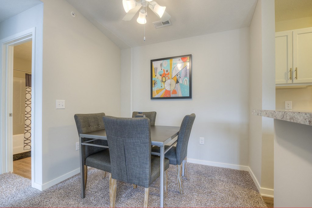 One, two and three bedroom apartment homes at Park West in Omaha, NE