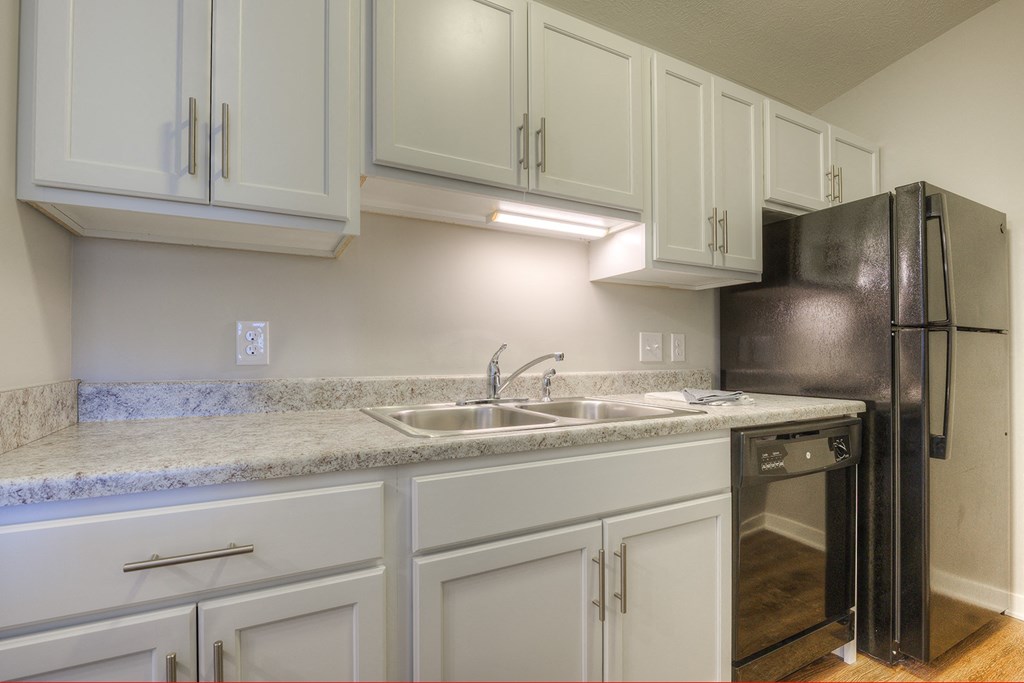 One, two and three bedroom apartment homes at Park West in Omaha, NE