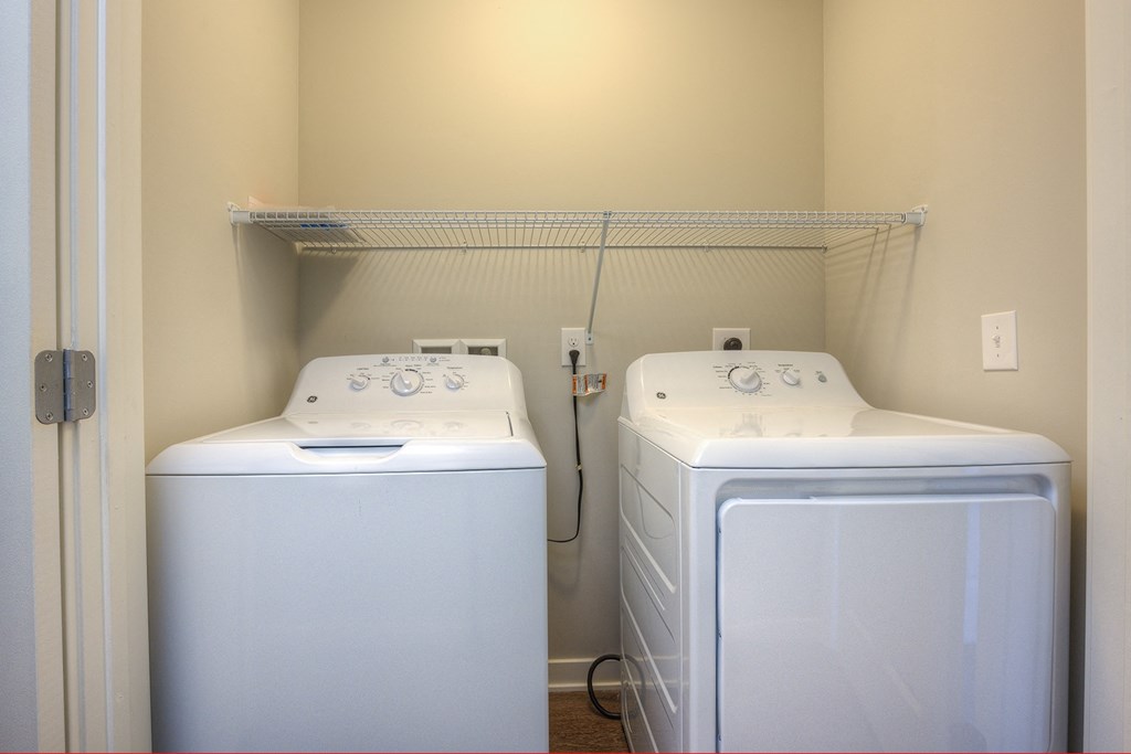 In-unit washer & dryer at Park West in Omaha, NE