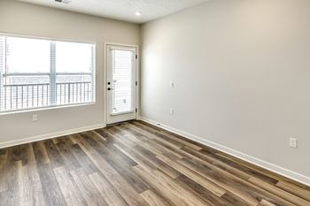 Luxury vinyl flooring at The Parker in Papillion, NE