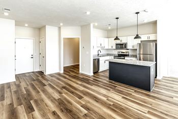 Granite countertops at The Parker in Papillion, NE