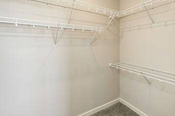 Large closets at The Parker in Papillion, NE