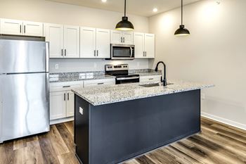 Granite countertops at The Parker in Papillion, NE