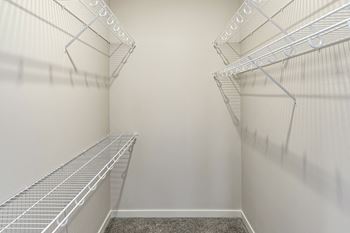 Large closets at The Parker in Papillion, NE