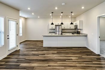 Luxury vinyl flooring at The Parker in Papillion, NE