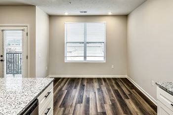 Luxury vinyl flooring at The Parker in Papillion, NE