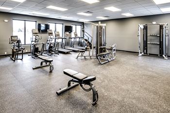 24-Hour Fitness Center at The Parker in Papillion, NE