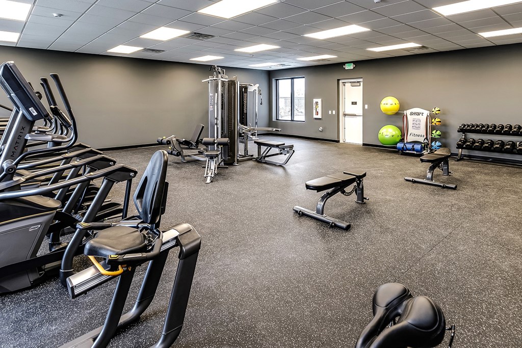 Fitness Center at The Parker in Papillion, NE