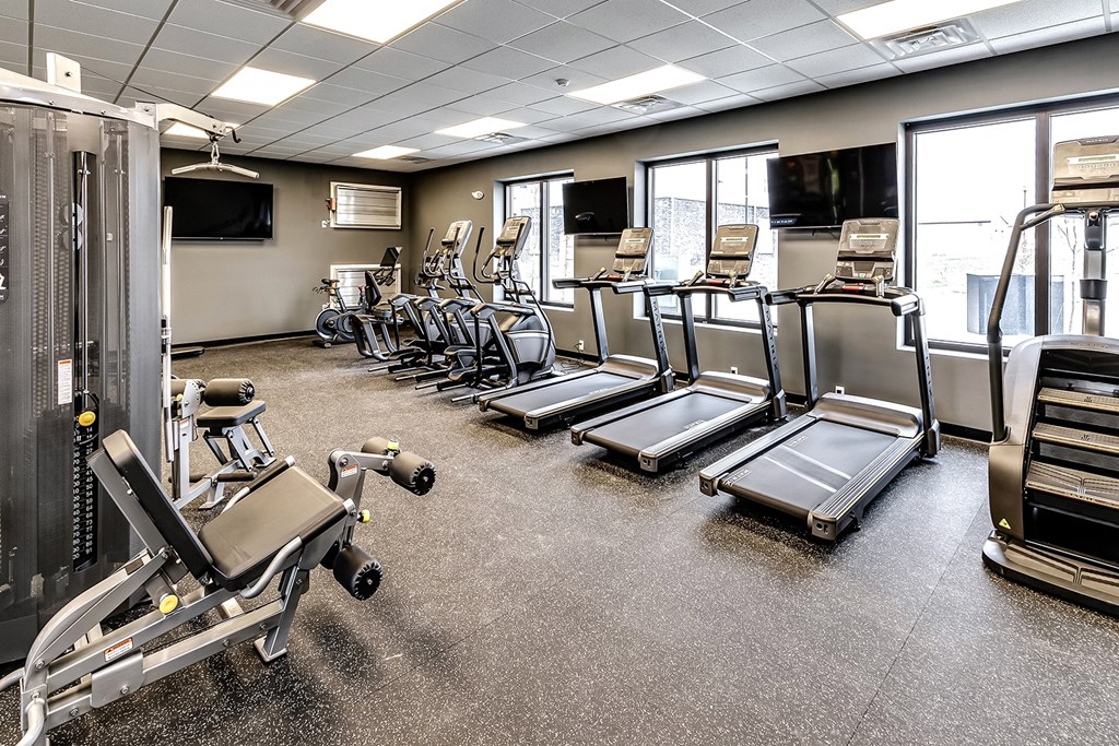 Fitness Center at The Parker in Papillion, NE