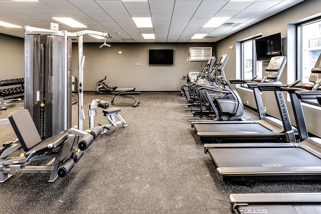 Fitness Center at The Parker in Papillion, NE