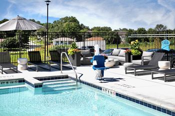 Swimming Pool at The Parker in Papillion, NE