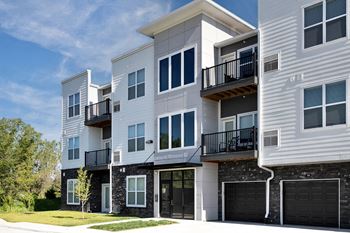 Attached Garages at The Parker in Papillion, NE
