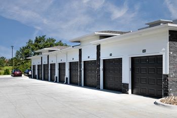 Detached Garages at The Parker in Papillion, NE