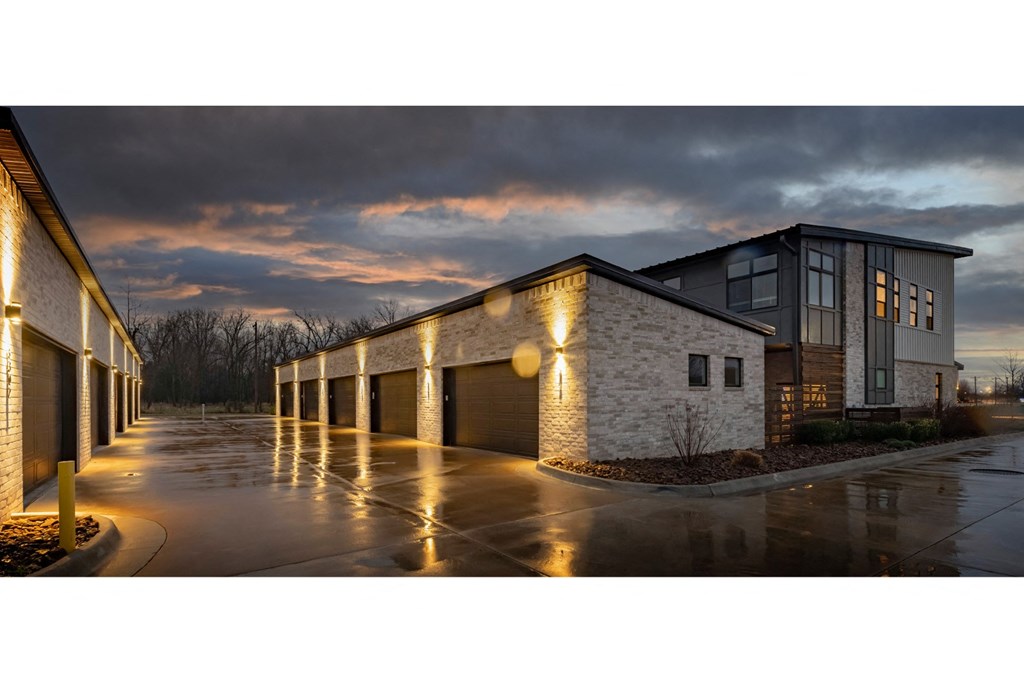 Three bedroom contemporary townhomes at Parkside Row in Bentonville, AR