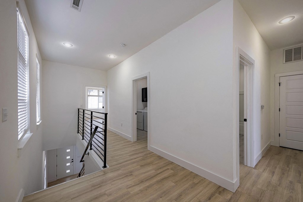 Three bedroom contemporary townhomes at Parkside Row in Bentonville, AR