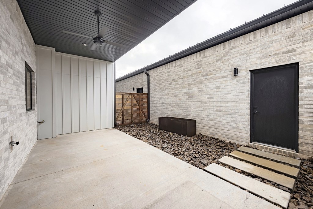 Three bedroom contemporary townhomes at Parkside Row in Bentonville, AR