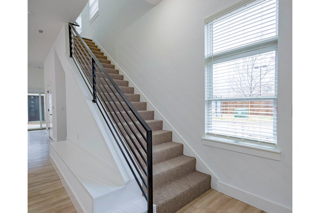 Three bedroom contemporary townhomes at Parkside Row in Bentonville, AR