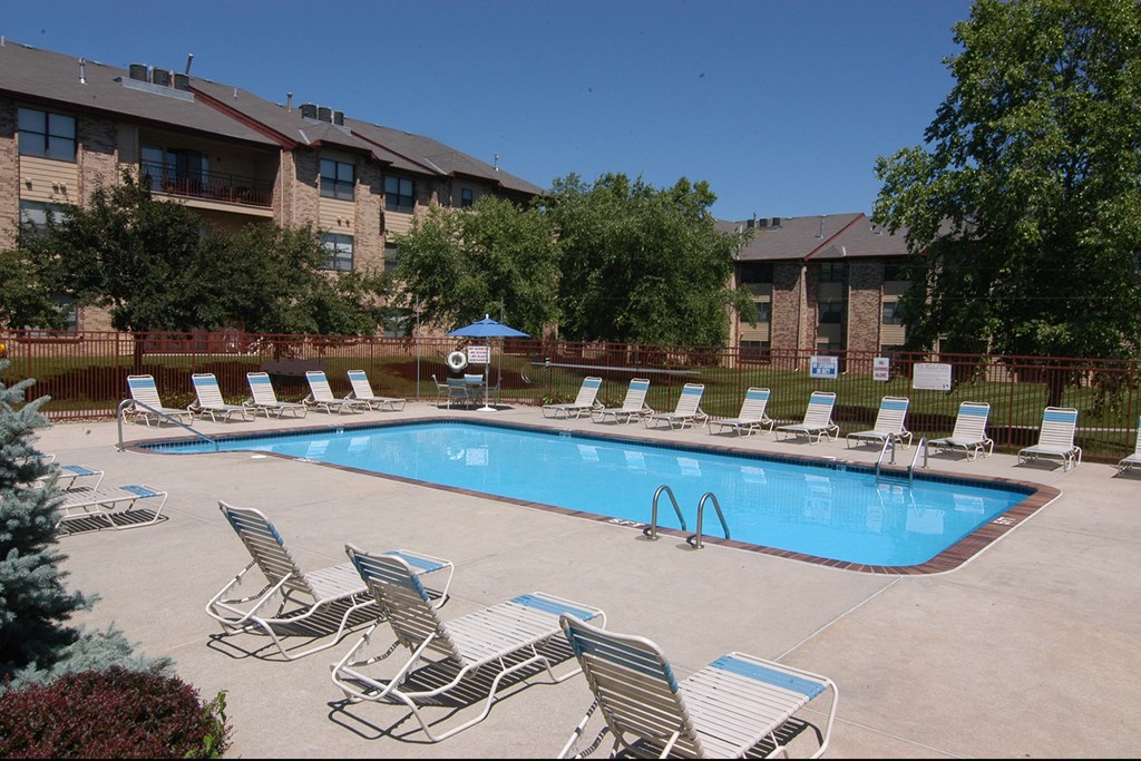 Swimming pool at Parkwood Terrace in Omaha, NE