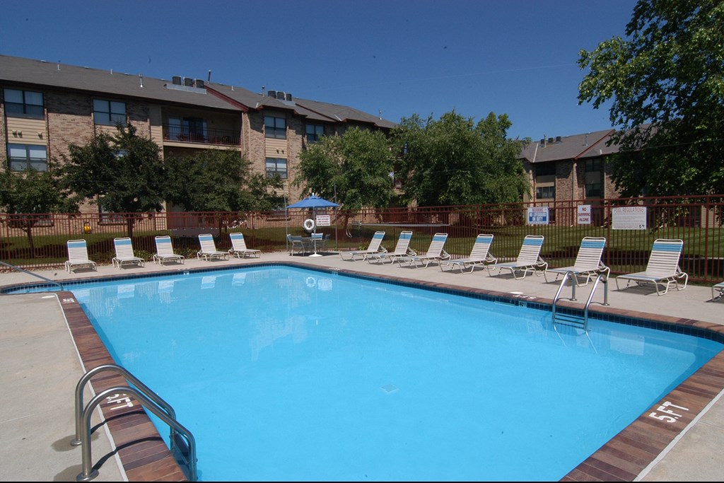 Swimming pool at Parkwood Terrace in Omaha, NE