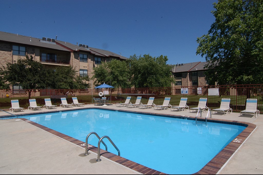 Swimming pool at Parkwood Terrace in Omaha, NE