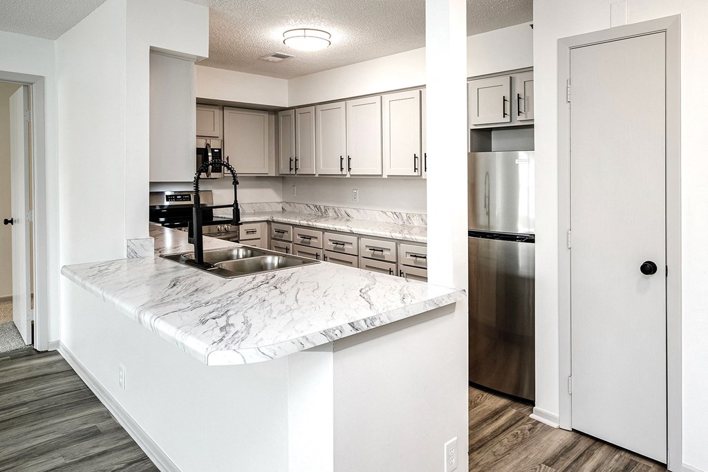 Kitchen at Parkwood Terrace in Omaha, NE