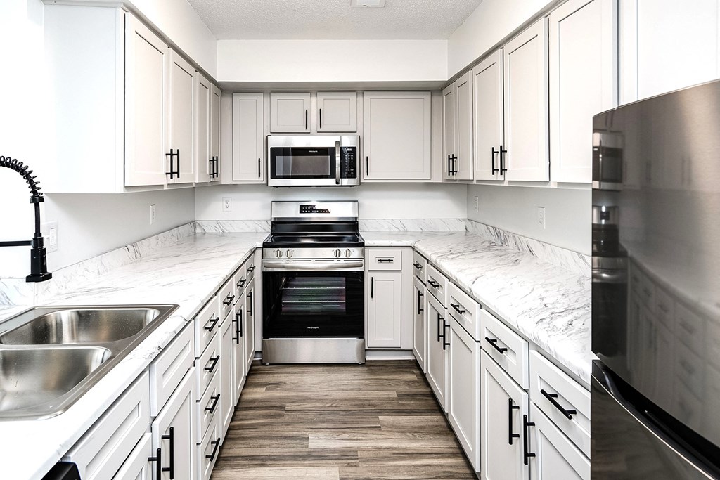 Kitchen at Parkwood Terrace in Omaha, NE