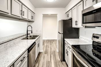 Stainless Steel Appliances at Parkwood Terrace in Omaha, NE