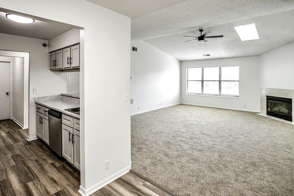 Remodeled one and two bedroom apartment homes at Parkwood Terrace in Omaha, NE