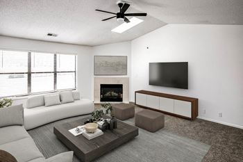Vaulted Ceilings at Parkwood Terrace in Omaha, NE