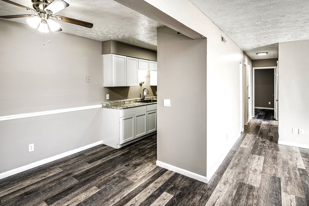 Newly renovated one and two bedroom apartment homes at Preserve at Evans Place in Omaha, NE