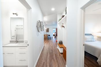 Built in Shelves at Red Barn Apartments and Townhomes in Bentonville, AR