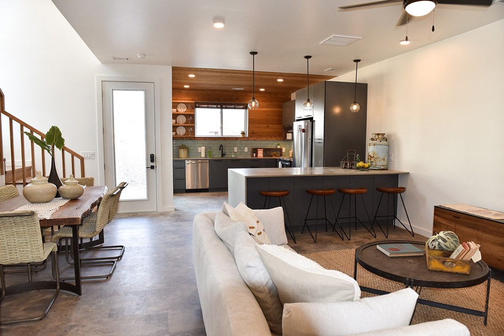 Experience urban agrihood living at our one, two or three bedroom apartments and townhomes featuring amazing apartment and community amenities at Red Barn in Bentonville, AR