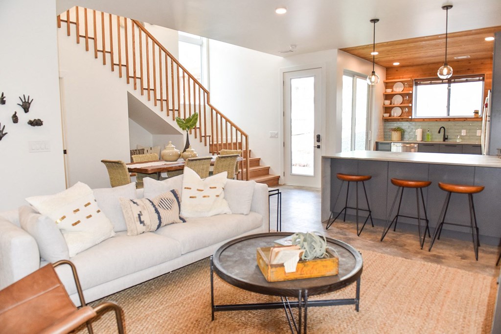 Experience urban agrihood living at our one, two or three bedroom apartments and townhomes featuring amazing apartment and community amenities at Red Barn in Bentonville, AR