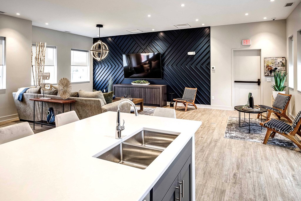 Community Clubhouse at Sandstone Villas in Omaha, NE