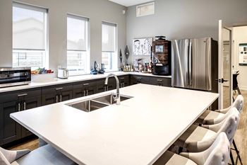 Community Clubhouse at Sandstone Villas in Omaha, NE