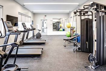 24 Hour Fitness Center at Sandstone Villas Apartments, Omaha, 68116