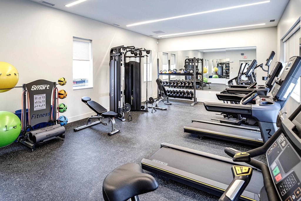 Fitness Center at Sandstone Villas in Omaha, NE
